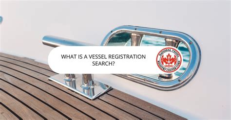 canadian vessel registration lookup.